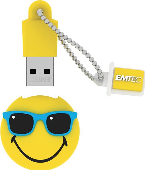 Produktbild Emtec SW108 Mister Hawaii Yellow (16 GB, USB-A)