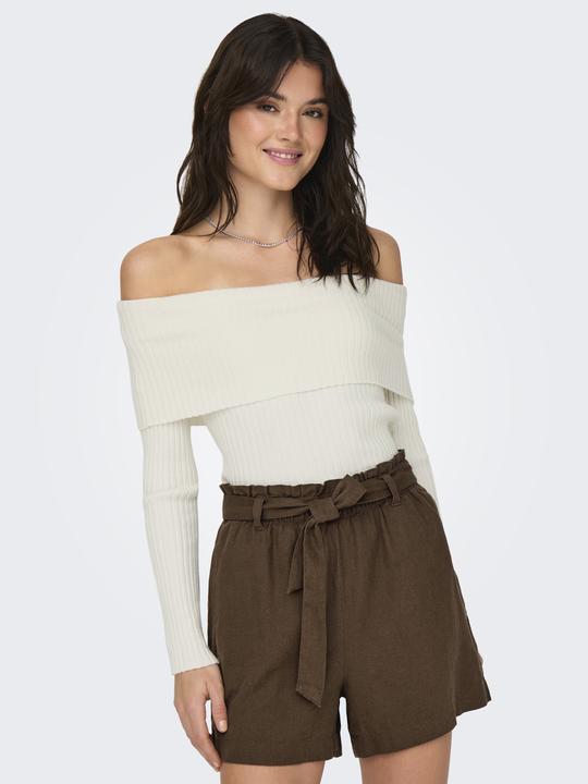 Produktbild JdY Normal geschnitten Schulterfrei Schulterfrei Pullover Strickpullover (XL)