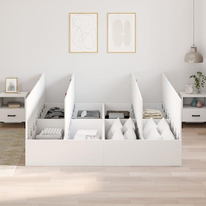 Actual product image vidaXL Aufbewahrungsbettgestell (200 x 200 cm)