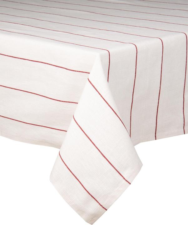 Immagine prodotto Södahl Linea di tovaglie 140 x 220 cm, Crema/Rosso (140 x 220 cm)
