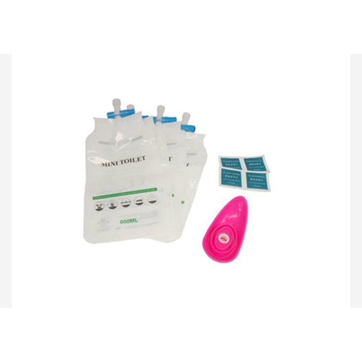 Outdoor Spirit, Reisezubehör, Taschen-WC, Transparent, (Tasche)