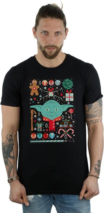 Produktbild Star Wars Yoda Christmas TShirt (S)