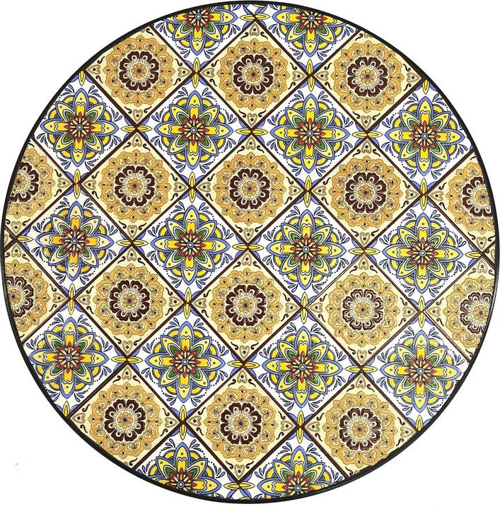 Produktbild Mojawo Mosaik Mosaiktisch Gartentisch Bistrotisch Tisch Ø60x70cm (60 cm)