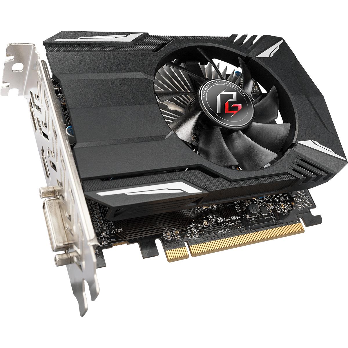 Thumbnail - AsRock Radeon RX550 Phantom Gaming (4 GB), Grafikkarte