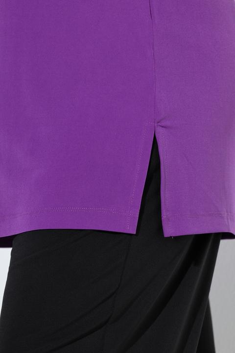 Actual product image Ulla Popken Matte Jersey Round Neck Tunic (50, 52)