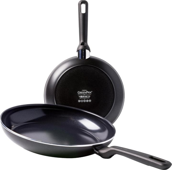 Produktbild Greenpan Memphis Keramische Koekenpannenset - 24 + 28 cm - PFAS-vrij (Pfannenset + Topfset, Aluminium, 28 x 4.40 cm)