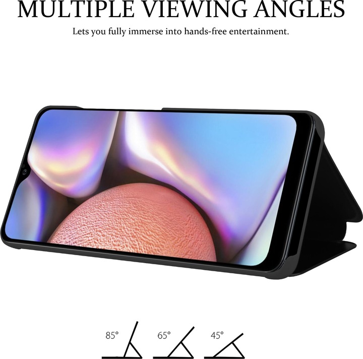 Immagine prodotto Cadorabo Copertina per specchietto retrovisore Smart View a libro (Samsung Galaxy A10s)