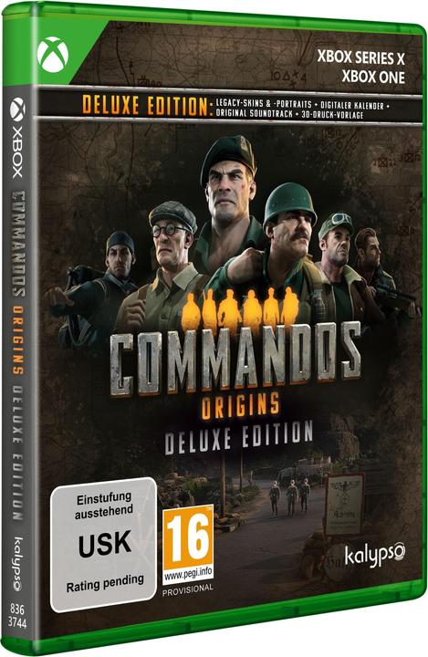 Produktbild Commandos: Origins - Deluxe Edition (Xbox Series X, Xbox One S, DE)
