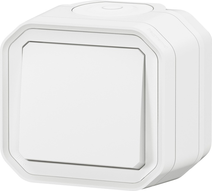 Immagine prodotto Legrand Plexo NEW interruttore intercambiabile 069751L 10 AX clip a innesto (SL) IK 08 ultra bianco