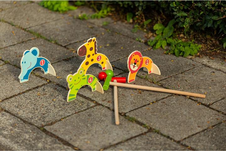 Produktbild Outdoor play Tiere-Krocket