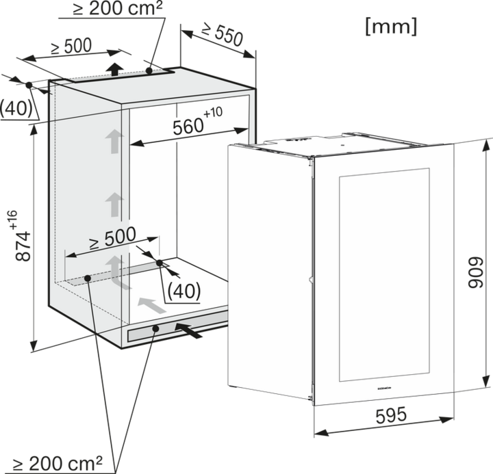 Actual product image Miele KWT 6422 iG-1