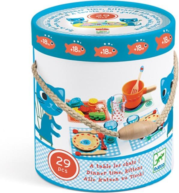 Image du produit Djeco Dînette A table les chats