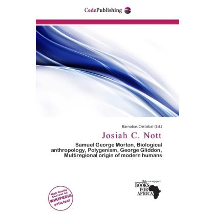 Thumbnail - Josiah C. Nott, Fachbücher von Barnabas Cristóbal