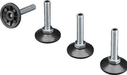 Image du produit Rittal Pieds de nivellement pour TS, TS IT SE, PC, IW, Type : M12 x 60 4 pc(s)