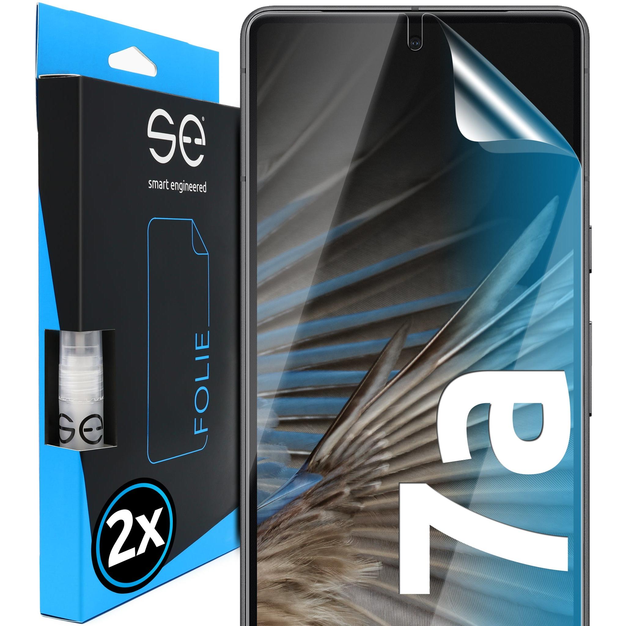 Smart Engineered se 3D Schutzfolie Google Pixel 7a (2 Stück) (2 Stück, Google Pixel 7a), Smartphone Schutzfolie, Transpa...