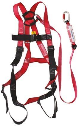 RS PRO Easifit R full bodyharnessw/lanyard,1.8m (Imbracatura di sicurezza, 115 kg)