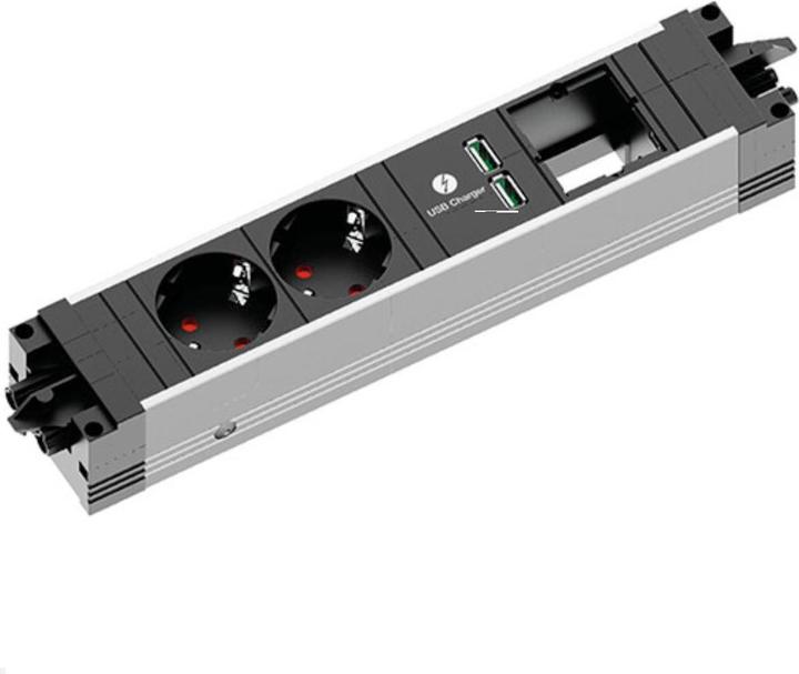 Actual product image Bachmann Multiple socket outlets (2x, CEE 7/3)
