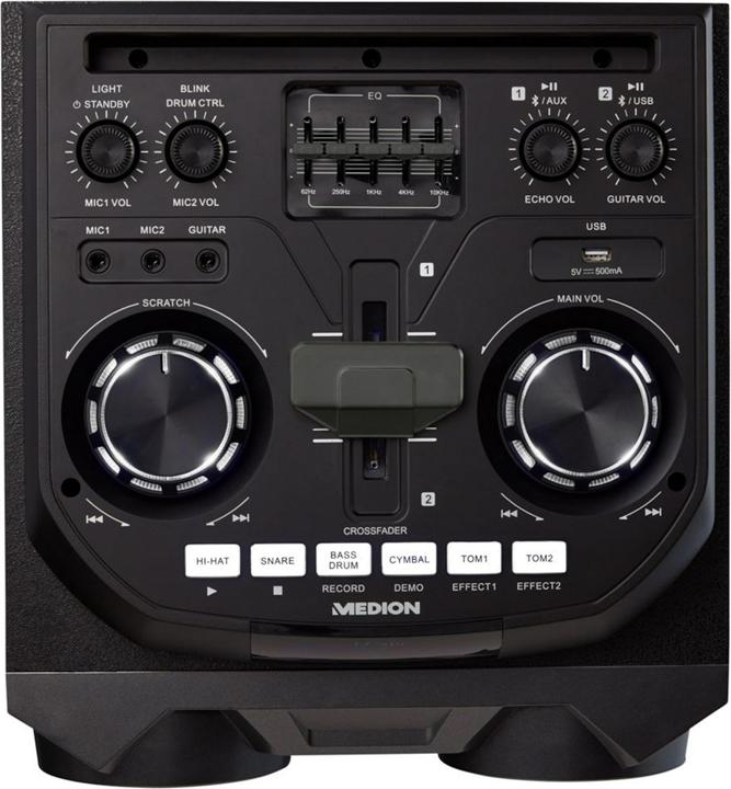 Actual product image Medion X64060 Party Sound System (Electrical connection)