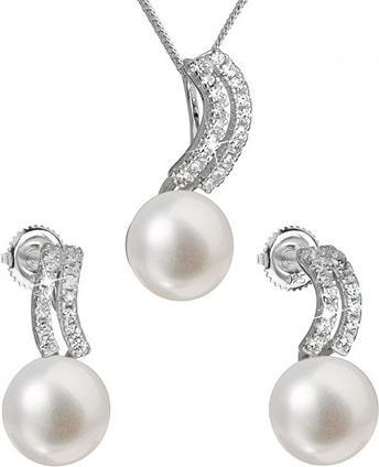 Produktbild Evolution Group Set of Silver Jewelry with Genuine Pearls Pavon 29037.1