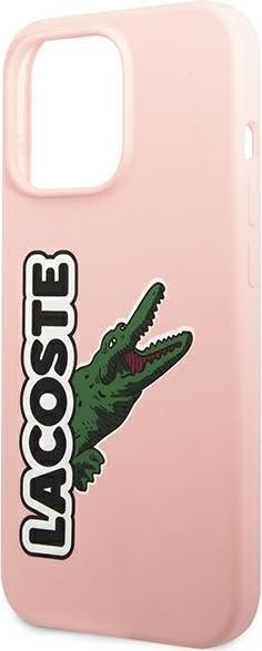 Actual product image Lacoste LCHC13XSHI iPhone 13 Pro Max 6,7" różowy/pink hardcase Silicone Head Crocodile (Apple iPhone 13 Pro Max)