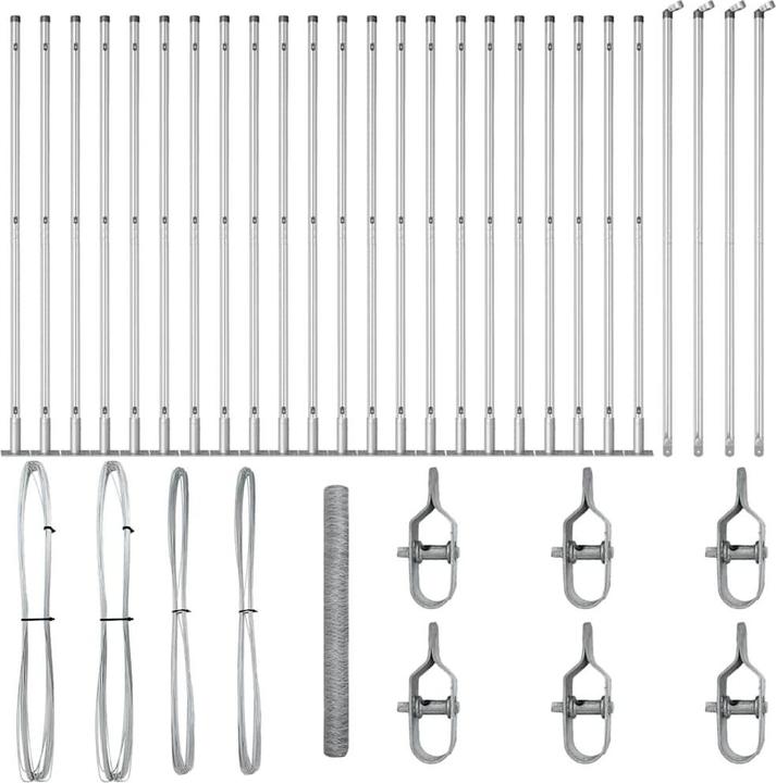 Produktbild vidaXL Gartenzaun