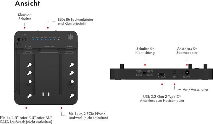 Immagine prodotto Icy Box IB-2915MSCL-C31