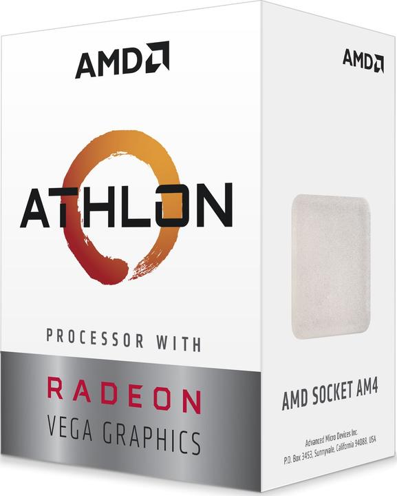 Image du produit AMD Athlon AM4 2C/4T BOX (AM4, 3.50 GHz, 2 -Core)