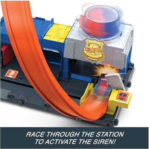 Actual product image Hot Wheels City Super Polizeistation