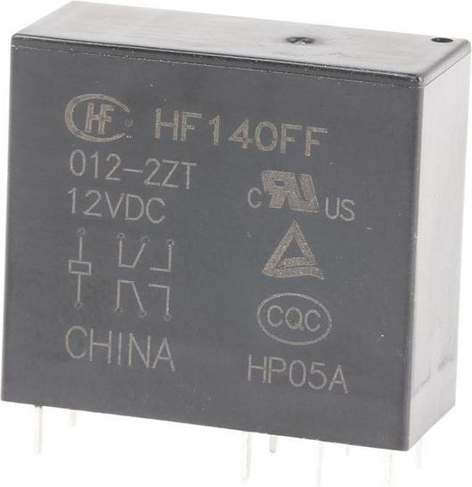 Produktbild RS PRO Relay Miniature Power 10A DPDT 12V