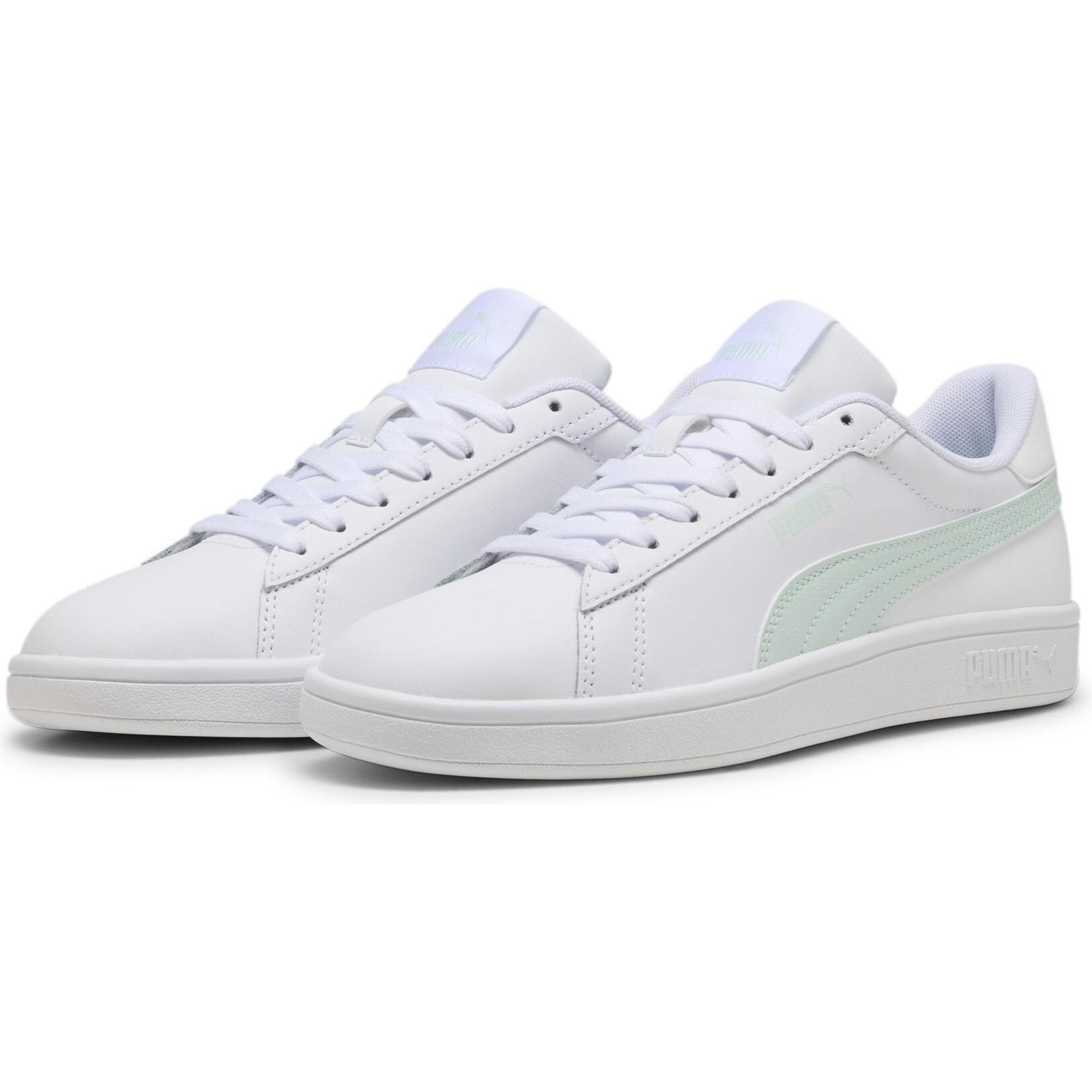 Puma, Herren, Sneaker, Smash 3.0 L, Weiss, (12)