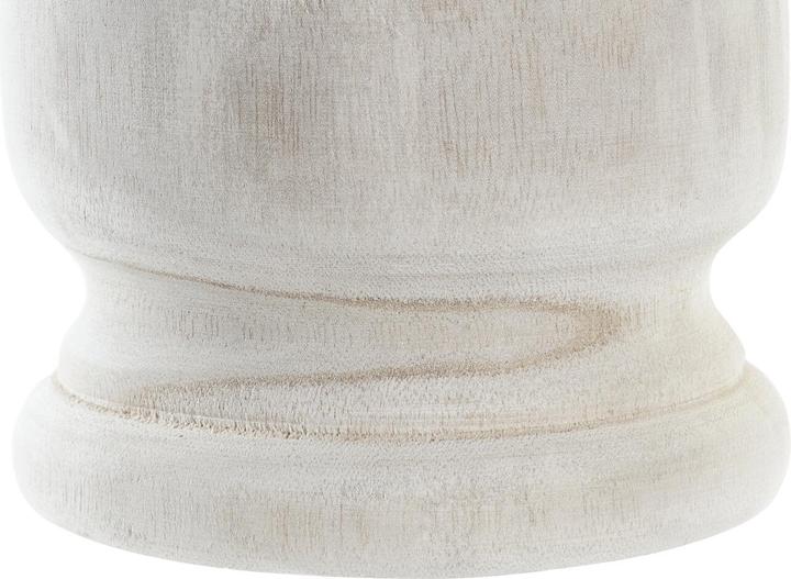 Actual product image DKD Home Decor Blumentopf Braun natürlich Paulonia-Holz Boho 16 x 16 x 18 cm (2 Stück) (16 cm)