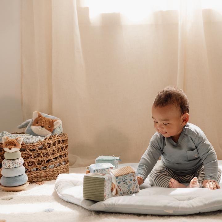 Image du produit Little Dutch Set de cubes en tissu Forest Friends