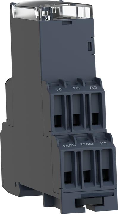 Image du produit Schneider Electric Relais temporisé multifonctionnel 24VDC/24-240VAC