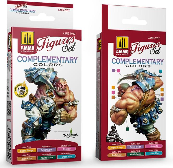 Image du produit AMMO by MIG Jimenez Jeu de figures de couleurs complémentaires