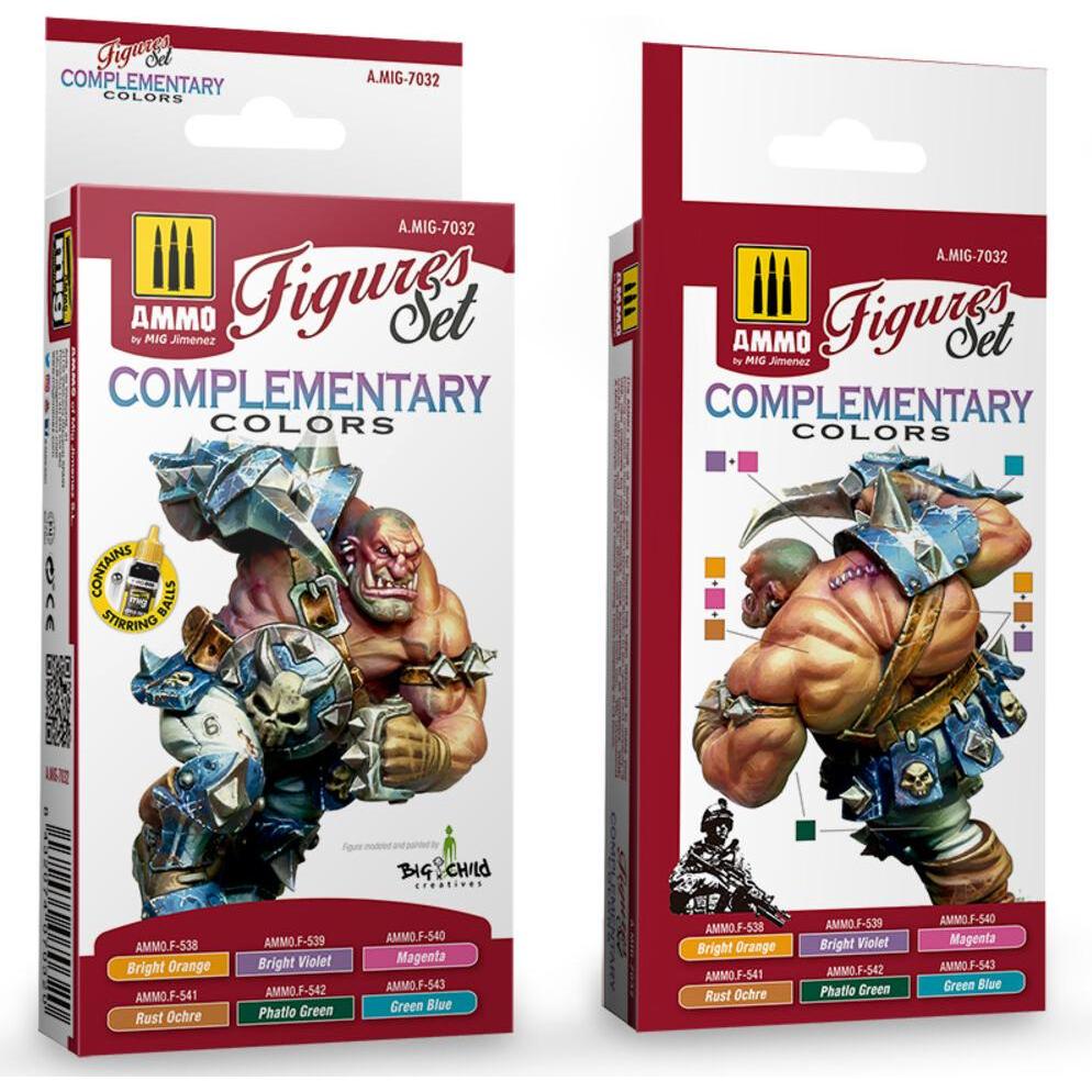 AMMO by MIG Jimenez Complementary Colors Figures Set (A.MIG-7032)