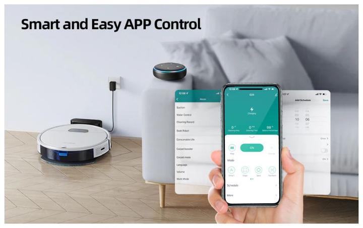 Actual product image Honiture G20 Robot Vacuum Cleaner (4500 Pa, Wiping cloth)