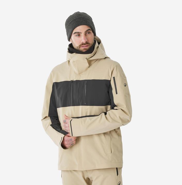 Produktbild Wedze Skijacke Snowboardjacke Herren sehr atmungsaktiv wasserdicht - JKT900 beige (L)