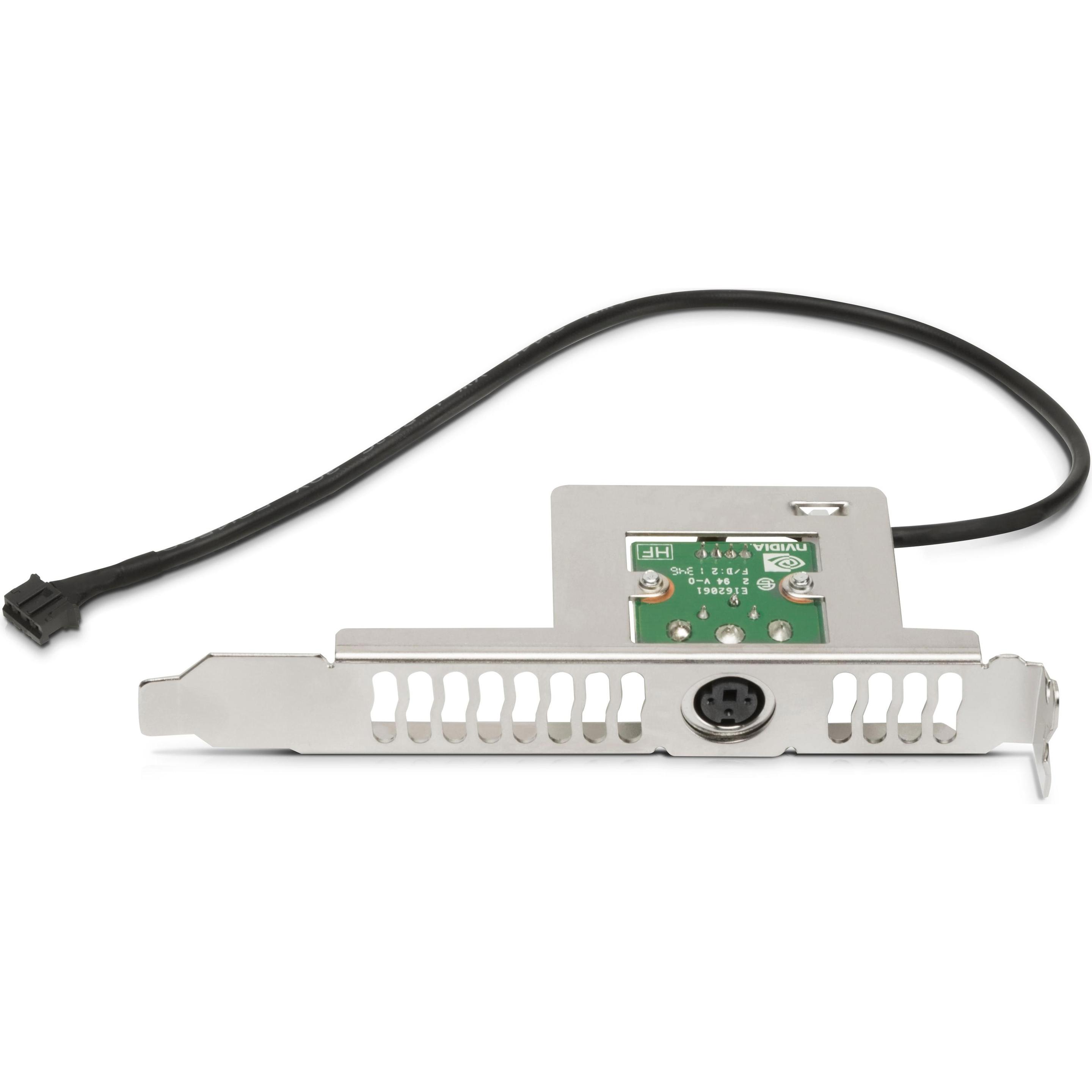 HP NVIDIA 3D Stereo Bracket, PC Zubehör, Schwarz, Grün