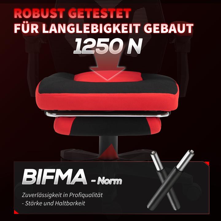 Image du produit Vinsetto Chaise de jeu avec repose-pieds