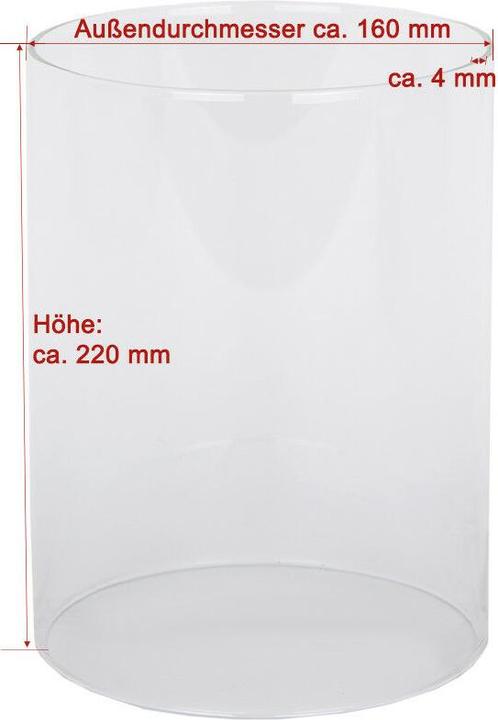 Beeketal Ersatzglas Glasaufsatz für Hot Dog Maker, 160mm