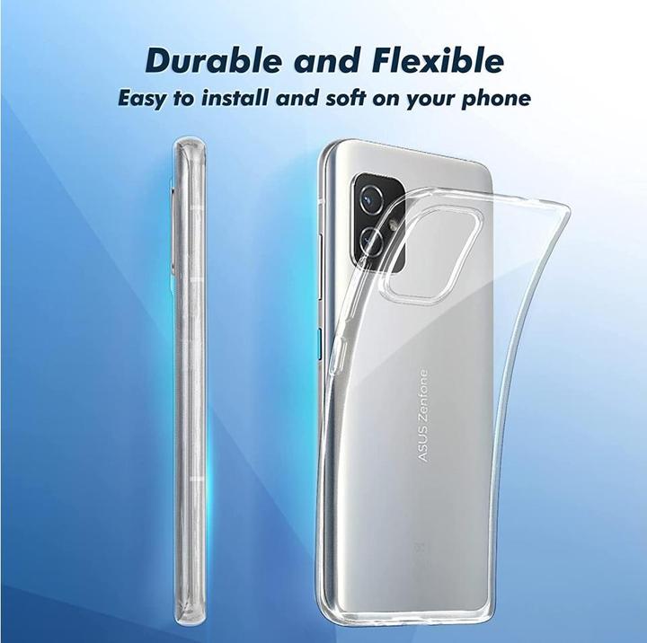Immagine prodotto Screenguard Asus Zenfone 8 Custodia flessibile in TPU trasparente (Asus Zenfone 8)
