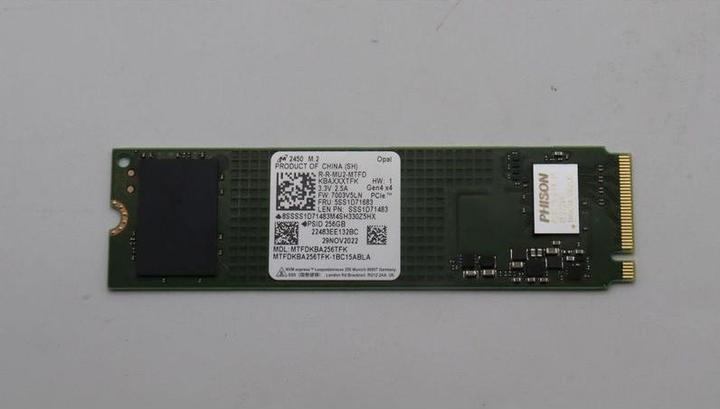 Produktbild Lenovo Ssd asm (256 GB, M.2 2280)