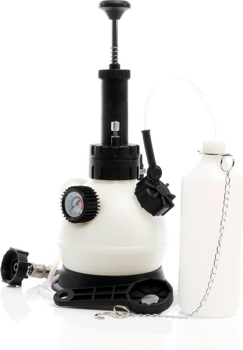 Actual product image XPOtool Brake Fluid Bleeder with 2L Capacity and 1L Suction Recipient for Brake Fluids Brakes