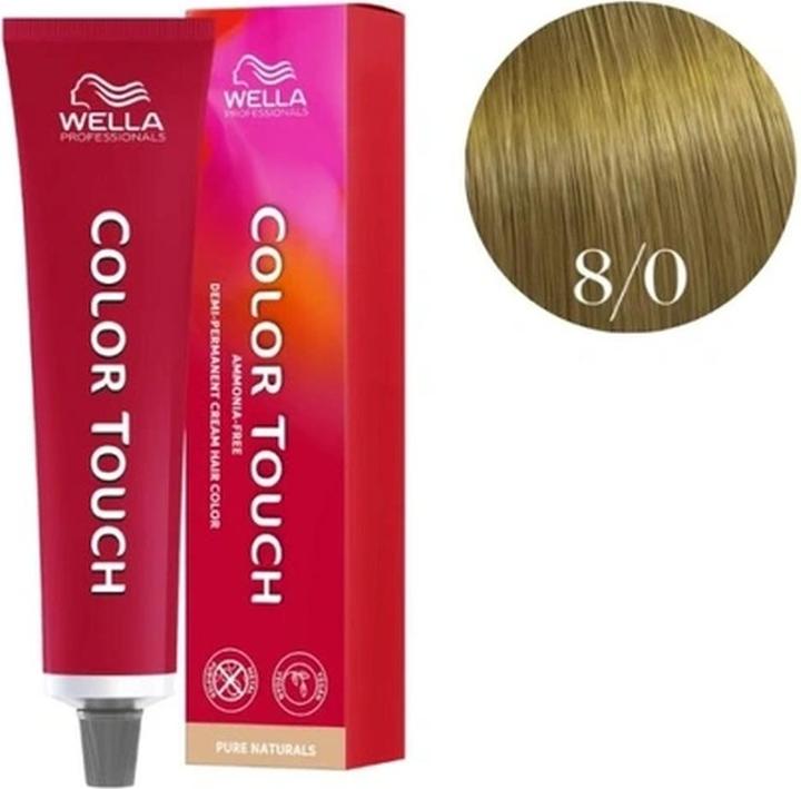 Produktbild Wella Color Touch Pure Naturals - 8/0 (8/0 hellblond)