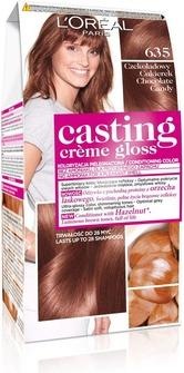 Produktbild L'Oréal Paris Creme Gloss Color kremas Nr. 635 Chocolate Candy (635 Chocolate Candy)