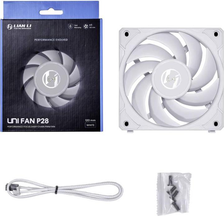 Actual product image Lian-Li UNI FAN P28 (120 mm, 1 x)