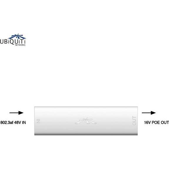 Thumbnail - Ubiquiti Instant (802.3af (PoE)), PoE Injector