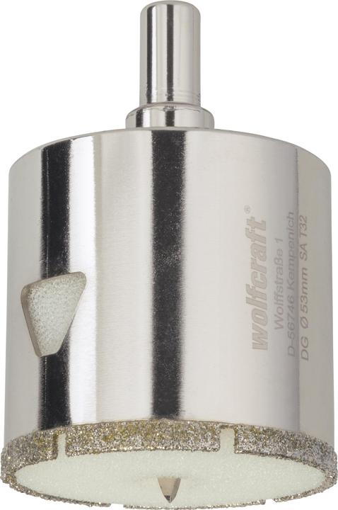 Produktbild wolfcraft Diamant-Lochsäge Ceramic Ø 53 mm (53 Millimeter)
