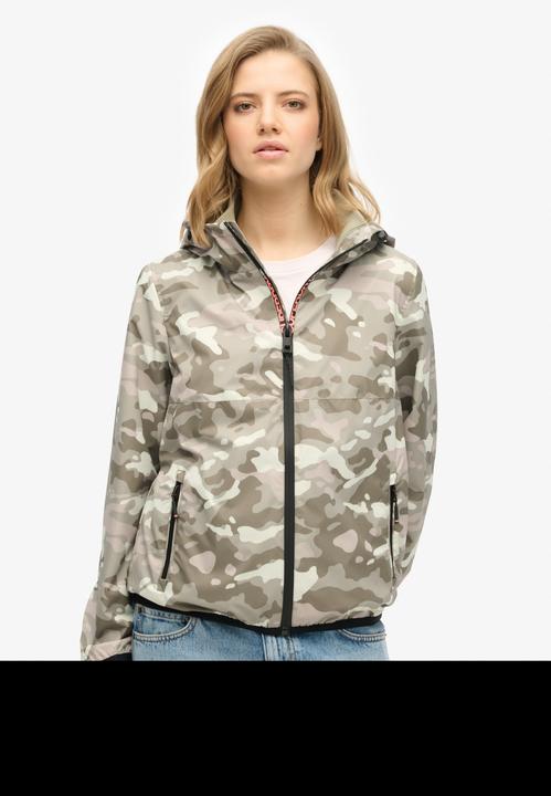 Produktbild Superdry Windbreaker-Jacke mit Kapuze und Logo (12XL)