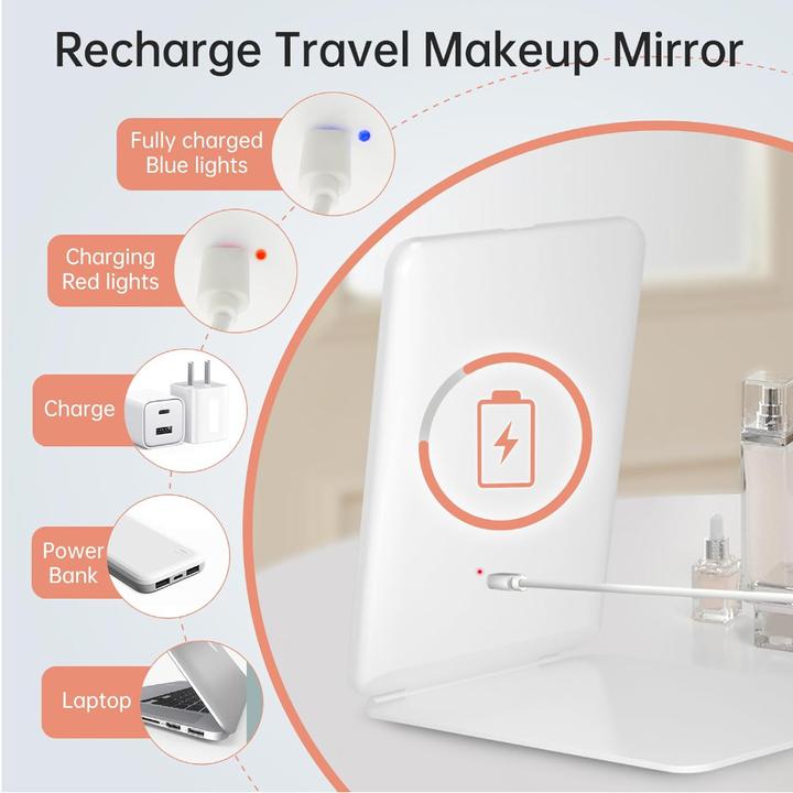 Actual product image Lumina Swiss LED Reisespiegel Deluxe